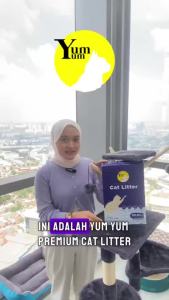 Premium Cat Litter (7L/ 2.5KG) Pasir Tofu Kucing Premium