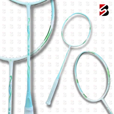 RAKET BADMINTON KAWASAKI ICE CREAM BONUS SENAR TENSION 30LBS