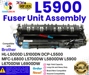 Compatible L5900 Fuser Unit Assembly Compatible with Brother HL-L5000D L5100DN DCP-L5500   MFC-L6800 L5700DW L5800DW L5900 L6700DW L6900DW