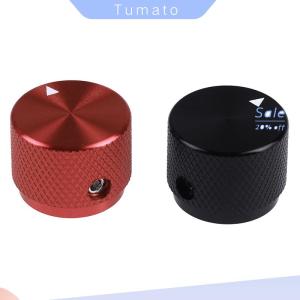 Tumato Solid Machined Metal Aluminum Rotary Encoder Potentiometer Volume Switch Knobs Amplifier Control Volume Button Knob