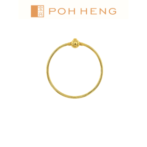 POH HENG Jewellery 22K Bangle in Yellow Gold[Price By Weight]