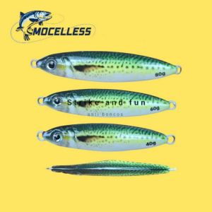 metal jig realistik bionik 40 60 80 gram model colt snipper full GID