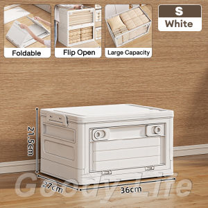 Goody Folding Storage Box Large Capacity Toy Storage Box Clothes Multifunaction Stackable Transparent Box Organize