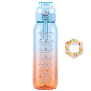 【New Arrival】 1000ML Fragrant Water Bottle Portable Air Water Up Bottle Scent Flavored Water Bottle with Flavor Pod for Outdoor Sports
