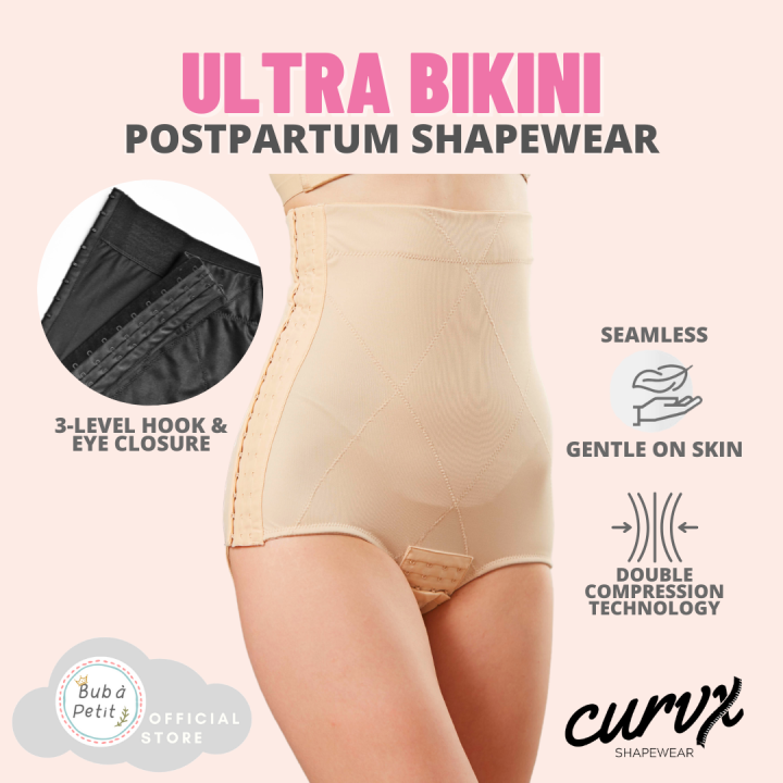 Ultra Seamless Postpartum Bikini Binder Shapewear High Compression