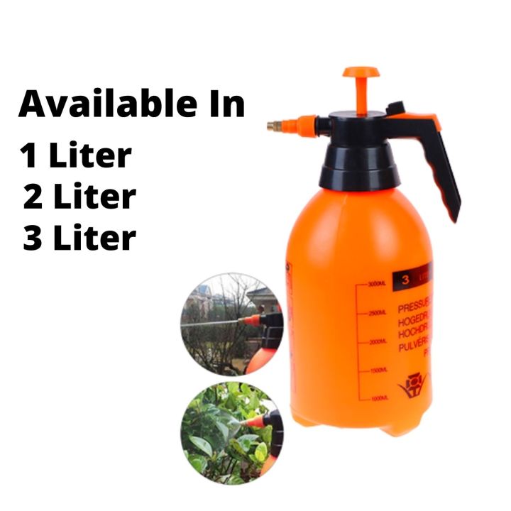 Handheld Garden Sprayer Portable Pressurized Sprayer One Hand Pressure ...