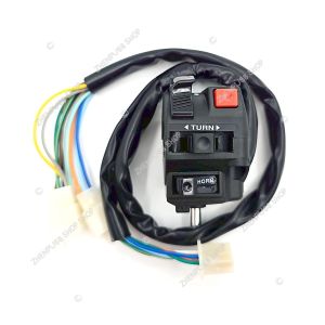 สวิทช์แฮนด์ ข้างซ้าย สำหรับรุ่น WAVE100 Z [17สาย] L รหัสสินค้า OEM:35200-KFL-D11