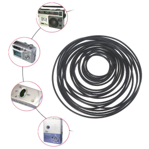 20 cái/gói cao su lái xe vành đai Vòng thắt lưng Đường kính dây 1mm Vòng cao su DIY truyền mô hình làm miễn phí vận chuyển ru