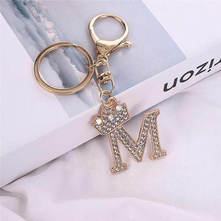 Gold key online ring holder