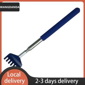 [COD] WANGDANDA Ship within 24 hours Steel Retractable Itching Rake Scratcher Telescopic Massage Tool Back Scratcher