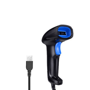 YHD-1100L 1D Barcode Scanner Wired USB Type Portable For POS P2P 1.5M