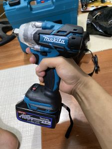 Máy Siết Bulong Makita 199V Máy Vặn Vít Không Chổi Than Pin 10 Cell Cực Trâu