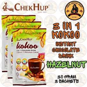 Chek Hup - Kokoo Hazelnut 3in1 Malt Chocolate - Instant Chocolate Drink