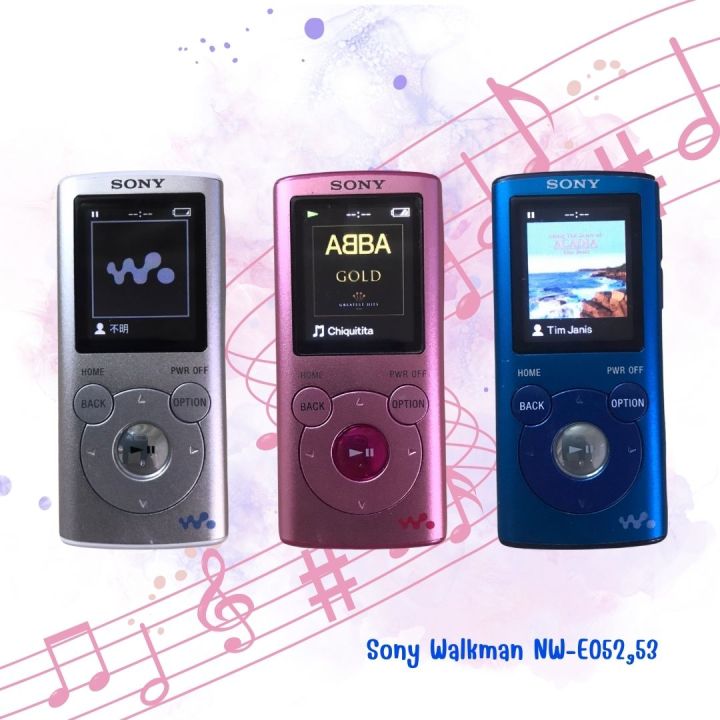 SONY walkman NW-S764K 8GB vivid pink used mp3 media player