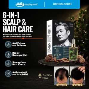 JML Zero2One Hair Tonic by Ellixi 10g/50g | PLUS Formulation | 6-in-1 Hair & Scalp Care