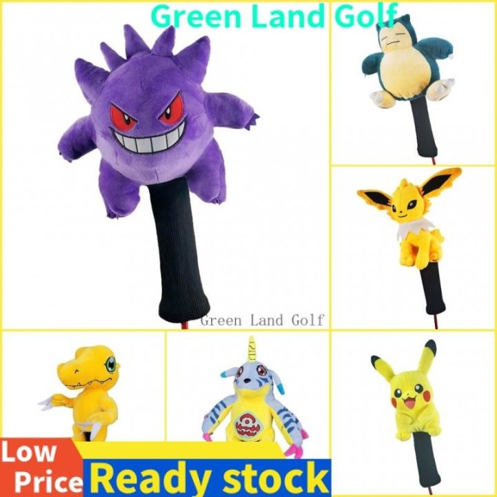 2023 NEW for∋ ☈ All Kinds of Pokémon Golf Headcovers 135UT for Driver