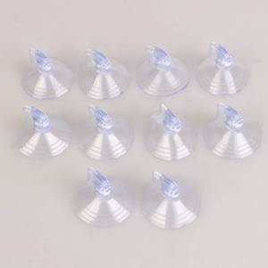 PL (sun) 10 Pcs Suction Cup Car Sunshade Car With Vacuum Strong Transparent Glass Suction (MY)