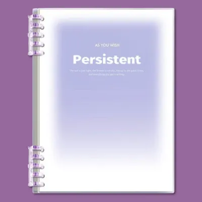 Indo 1688 - Buku Binder / Buku Catatan Lucu / Notebook Loose Leaf Lucu / Aesthetic Korean Loose Leaf Binder