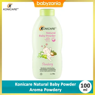 Konicare Natural Baby Powder Bedak Tabur Bayi - 100 gr