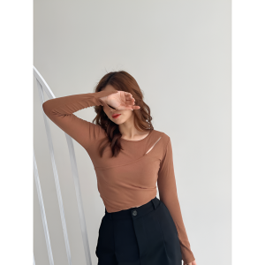 Sakura Glory - NAEYON TOP RIB KNIT PREMIUM UKURAN ALLSIZE / ATASAN / BLOUSE / WANITA / DEWASA / DISTRO / IMPORT / COD / DISKON / GRATIS ONGKIR / MURAH