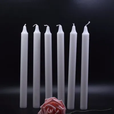 White Candle - Lilin 6 Pcs