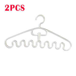 1PC Anti-slip Space-saving Wardrobe Organiser Porous Support Hanger Anti-slipHangerClothesDryingRack
