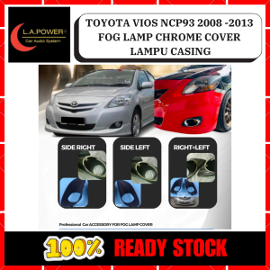 TOYOTA VIOS NCP93 2008 2009 2010 2011 2012 2013 FOG LAMP CHROME COVER LAMPU CASING