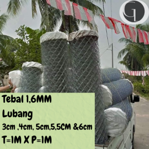 KAWAT HARMONIKA 16MM TINGGI 1 METER / KAWAT PAGAR / KAWAT KANDANG
