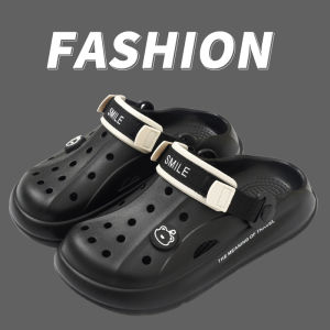 [Free Shipping] Couples Clogs Mens Summer Outdoor Soft-Soled Slip-On Sandals Casual Sports Beach Shoes Womens EVA