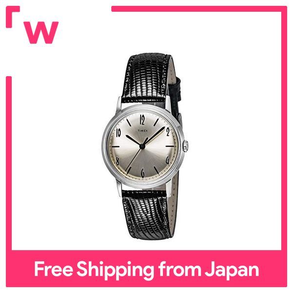 TIMEX] Watch Marlin TW2R47900 Black World Time Watch Mineral Glass