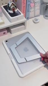 Folding Shell 2025 New model compatible with tablets iPad11 Sleeve air7 with Pen Slot 10 Stand Holder 13 Inch