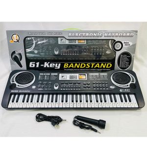 Đàn Piano 61 Phím Tặng Kèm Số Dán Trên Phím Và Các Bản Nhạc Cho Bé Học Đánh Đàn- Có 6 Bài Hát Demo 16 Tones Nhạc 8 Âm Nhạc Cụ 100 Âm Và Giai Điêu Cài Sẵn Có Micro Cho Bé