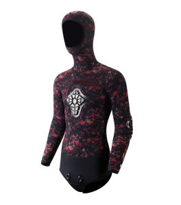 Wetsuit 2mm Camouflage Neoprene murah / Baju Selam Camo Spearfishing Indonesia 2mm ketebalan terbaik untuk daerah tropis