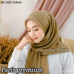 Hijab Segi Empat PARIS REMIUM polos Warna Terlengkap / Jilbab SegiEmpat PARIS polos/ Kerudung Segi Empat PARIS PREMIUM polos/Hijab Segi Empat polos