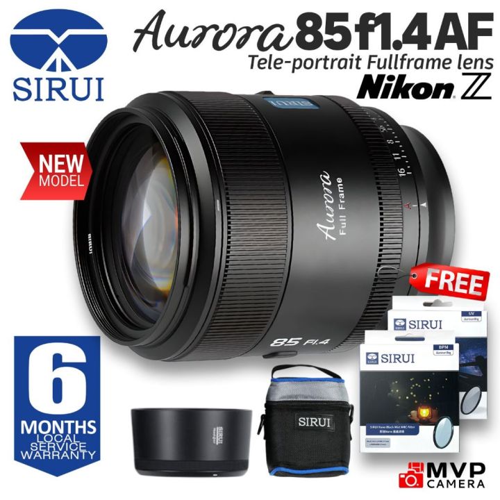 SIRUI AURORA 85mm F1.4 Full frame Autofocus Lens for NIKON Z Z