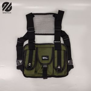 Tas Dada / Chest Bag Savero baepack / Tas dada Pria/ Chest bag cowok / Hijau Army