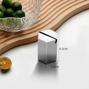 WAPKTY Stainless Steel Table Place Card Holder Stable Geometric Shape Menu Sign Holder Portable Solid Table Number Display Stand Wedding Party