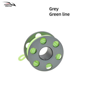 1 chiếc cuộn dây lặnbằng hợp kim nhôm kèm dây nylon quà lưu niệm chất lượng cao dành cho những người đam mê lặn.