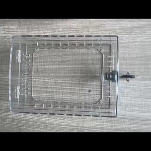 Lockable Thermostat Lock Box Cover Thermostat Lock Box with Key Clear Thermostat Guard with Lock Easy to Install