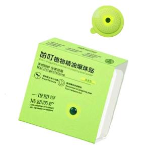 Natural Essential Oil Mosquitoes Repelling Beads Patches Friendly For Adult Children for Camping And Evening Relaxation