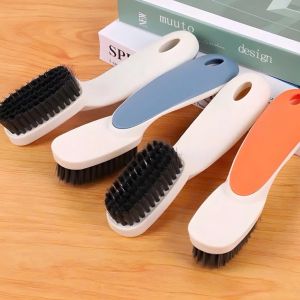 combo 5 Bàn chải đánh giày lông nhựa pp mềm mại bàn chải đa năng cầm tay thoải mái tiện lợi nhiều màu