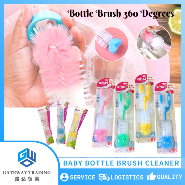 Bottle Brush How To Clean Baby Bottles And Nipples LuvLap In1 Non
