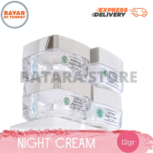 MS GLOW Cream Malam - Night Cream Ultimate / Acne / Whitening / Luminous