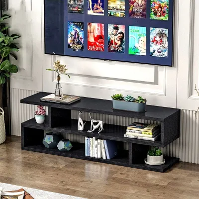 TV Console Cabinet With Storage Media & TV Storage Free Shipping GOOD sg Living Room Bedroom Long TV Cabinet Small Apartment Wall Cabinet Mini Single Floor Space Saving Clearance Narrow Simple TV Console Cabinet Wo Pack