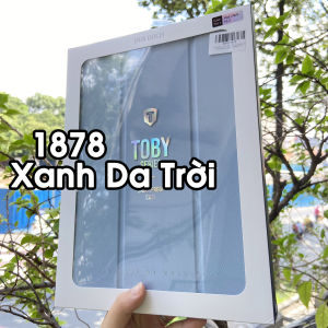 [Giao Hỏa Tốc] Bao da DUX DUCIS iPad 10.2 inch (iPad Gen 9/8/7) (TOBY SERIES) Mặt lưng trong Có Khay Đựng Bút - Xanh Da Trời