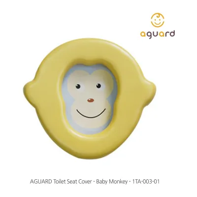 aguard Baby Monkey Toilet Seat -Yellow