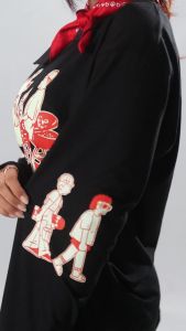 Longsleeve Reguler Black Festivals Soft Cotton - Kaos Lengan Panjang Hitam - A7692 Long Sleeve