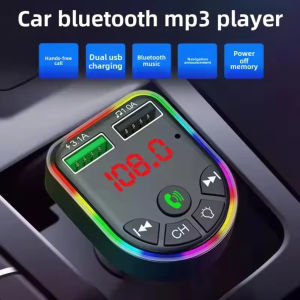 Charger Mobil FM Modulator Car Bluetooth Receiver MP3 Transmitter Audio Adaptor