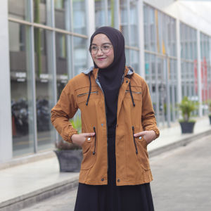 Jaket Wanita Parka Hijra Series By AMZ / Jaket Parka Wanita