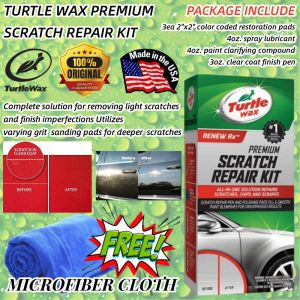 (100% ORIGINAL TURTLE WAX) Turtle Wax Premium Scratch Repair Kit